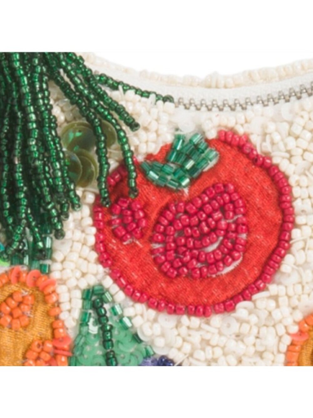 MADE IN INDIA Garden Beaded Shoulder Bag - Picture 4 of 5